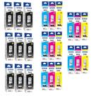 Kit 24 Refil Tinta original Para T544 L3110 L3150 L3250 B Y C M
