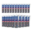 Kit 24 Selante Aluzinco MS Argacon Tubo 400g Cinza Alta Aderência