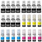 Kit 24 Tintas T504 Compatível para Epson Ecotank L4260, L6161