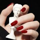 Kit 24 Unhas Postiças Ultra Realistas 3D de Alto Padrão Natural Luxo Acessórios Femininos cor:7