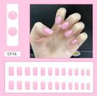 Kit 24 Unhas Postiças Ultra Realistas 3D de Alto Padrão Natural Luxo Acessórios Femininos cor:9