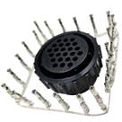 Kit 24 Vias Conector CPC Circular Fêmea (3194)