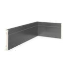 Kit 24m Linear Rodapé de Poliestireno 10cm X 1,5cm X 240cm Frisado Nfr Kit 24m Linear Rodapé de Poliestireno 10cm X 1,5cm X 240cm Frisado Nfr