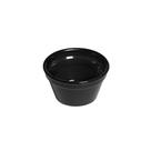 Kit 24x Ramequins Molho 90ml Preto Finger Foods Resistente