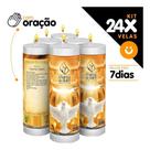 Kit 24x Vela De 7 Dias Oração Religiosa Espírito Santo Kit 24x Vela De 7 Dias Oração Religiosa Espírito Santo
