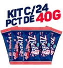 Kit 24x40g Bala 7belo Pastilha Goma Mastigável Macia Crocante Doce