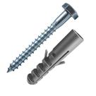 Kit 25 Buchas 8 S Ciser E Parafuso Sextavado Soberba 3/16x60 Kit 25 Buchas 8 S Ciser E Parafuso Sextavado Soberba 3/16x60