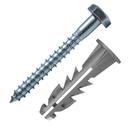 Kit 25 Buchas 8 S Com Anel Usaf E Parafuso Soberba 3/16x60 Kit 25 Buchas 8 S Com Anel Usaf E Parafuso Soberba 3/16x60