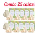Kit 25 Caixa De Sabonete Infantil Natura Mamãe Bebê 2un Cada