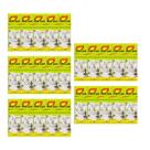 Kit 25 Caixinhas de Palito Bambu Dente Petiscos Fiat Lux