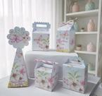 kit 25 caixinhas Personalizadas jardim das borboletas (5 unidades de cada)