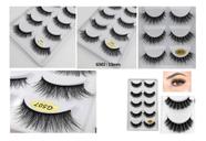 Kit 25 Cartelas Cilios Postiços G501-g502-g503-g507-g600 Kit 25 Cartelas Cilios Postiços G501-g502-g503-g507-g600