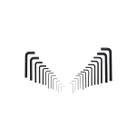 Kit 25 Chave Hexagonais Allen Aço Carbono Corneta Ferramenta Kit 25 Chave Hexagonais Allen Aço Carbono Corneta Ferramenta