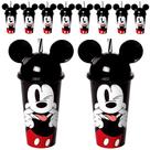 Kit 25 Copo Mickey Com Orelhas Infantil Para Festas Sacolinha Surpresa Aniversário