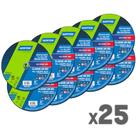 Kit 25 Discos de corte para metal 9 x 1/8 x 7/8" - AR302