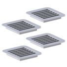 Kit 25 Grades Ventilação 13x13cm Encaixe 10x10 Qualidade