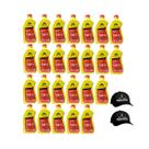 Kit 25 Litros Óleo TCW3 Menzoil 2T Motores Popa + 02 Bonés