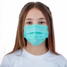 Kit 25 Máscara Descartável Infantil Tripla Tnt Antiviral 24 Horas Proteção