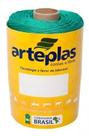 Kit 25 metros corda trancada seda 4mm verde artplas