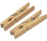 Kit 25 Mini Pregadores de Madeira CRU 4,5CM para Artesanato