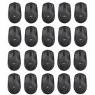 Kit 25 Mouses Sem Fio Recarregável Mega M180 Preto DPI Ajustável