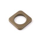 Kit 25 Pares Ilhós Para Cortina Quadrado 28mm Ouro Velho Plástico