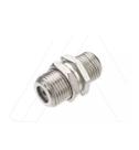 Kit 25 pçs emenda f com porca e arruela