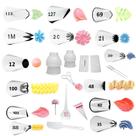 Kit 25 Peças Confeitar Wilton Bicos + Tesoura + Armador + Adaptadores + Sacos Kit 25 Peças Confeitar Wilton Bicos + Tesoura + Armador + Adaptadores + Sacos