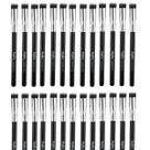 KIT 25 Pincel Para Maquiagem Ruby Rose Rose Flat Precision