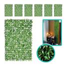 Kit 25 Placa Painel Planta Artificial Buchinho Verde 40x60cm