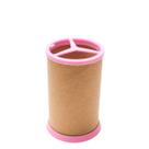 Kit 25 Porta-Lápis Papelão Kraft Ecológico Personalizável Lembrancinhas Escritório Escola