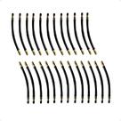 Kit 25 Prolongador Borracha P/ Pneu Caminhao e Onibus 210MM Kit 25 Prolongador Borracha P/ Pneu Caminhao e Onibus 210MM