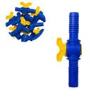 Kit 25 Registro União 3/4" Agrojet com Grapa e Sem Anilhas Kit 25 Registro União 3/4" Agrojet com Grapa e Sem Anilhas