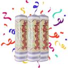Kit 25 Serpentinas de Carnaval Cada Pacote com 20 Rolos