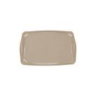 Kit 25 Un Bandeja Plástica Resistente Para Lanches Self Service Fast Food Restaurante Grande 52x33 L5000 em PP