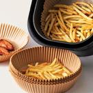Kit 25 Unidades Forma Air Fryer Descartável Antiaderente Fundo Vazado Redonda Forro De Papel Vegetal Kit 25 Unidades Forma Air Fryer Descartável Antiaderente Fundo Vazado Redonda Forro De Papel Vegetal