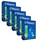 Kit 2500 folhas de papel sulfite a4 report premium 75 gramas por m2