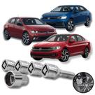 Kit 25CRA Parafuso Antifurto Roda Vw Volkswagen Virtus Polo Jetta