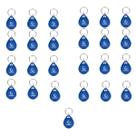 Kit 25x chaveiro de proximidade rfid keytags 125 khz garen