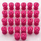 Kit 26 Carimbo Letras Alfabeto Marcador Para Brigadeiro Doce confeitaria festas Kit 26 Carimbo Letras Alfabeto Marcador Para Brigadeiro Doce confeitaria festas