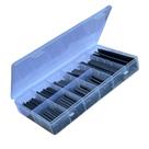 Kit 265 Espaguete Isolante Preto Tubo Termo Retrátil Estojo