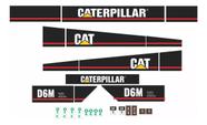 Kit 27 Adesivos Vinil UV Compatível Trator D6M XL Kit 27 Adesivos Vinil UV Compatível Trator D6M XL