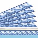 Kit 28 Adesivos Borda Piscina Mosaico Ondas Do Mar 100x10cm Kit 28 Adesivos Borda Piscina Mosaico Ondas Do Mar 100x10cm