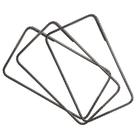 Kit 2CT Estribo Para Vergalhão de Aço Ca 60 Belgo 4,20mm 12 X 12cm Arcelormittal