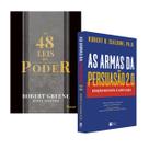 Kit 2livros, As 48 leis do Poder + As Armas Da Persuasão 2.0 Domine A Arte De Influenciar Pessoas, Clássico Sobre Multiplicar Riqueza
