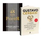 Kit 2livros, As 48 leis do Poder + Casais Inteligentes Enriquecem Juntos, Finanças Para Casais, Clássico Sobre Multiplicar Riqueza