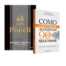 Kit 2livros, As 48 leis do Poder + Como Convencer Alguém em 90 Segundos, Clássico Sobre Multiplicar Riqueza e Solucionar Problemas Financeiros - Rocco, Universo dos Livros