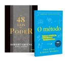 Kit 2livros, As 48 leis do Poder + O Método, 5 Ferramentas Para Gerar Coragem, Clássico Sobre Multiplicar Riqueza e Solucionar Problemas Financeiros