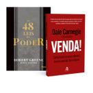 Kit 2livros, As 48 leis do Poder + Venda!, Como fazer os seus Clientes terem Vontade de Comprar, Clássico Sobre Multiplicar Riqueza
