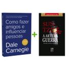 Kit 2livros, Como Fazer Amigos e Influenciar Pessoas + A Arte da Guerra, Clássico Sobre como Multiplicar Riqueza e Solucionar Problemas Financeiros